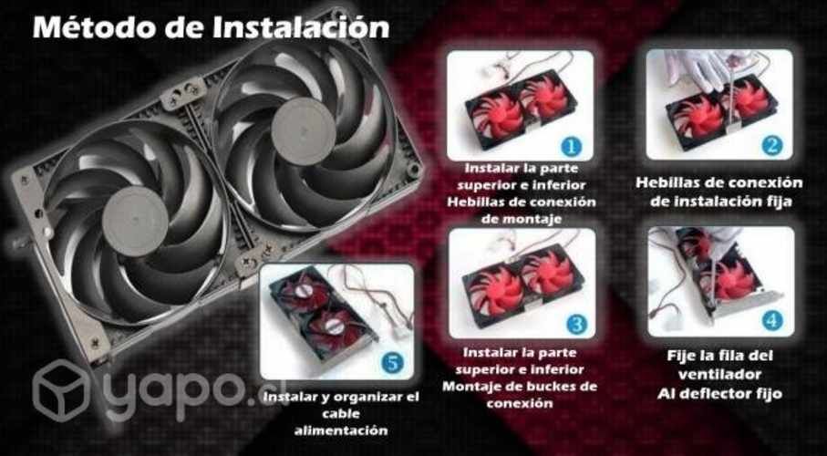 Soporte de disipador de calor de refrigeración