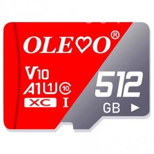 Tarjeta Memoria Micro SD Olevo 512 GB Nintendo Swi