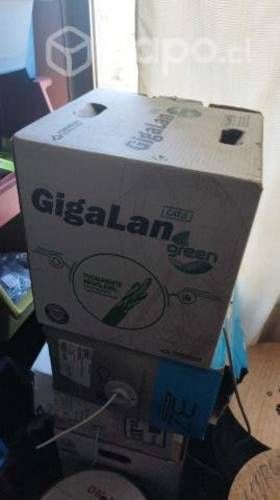 Cable Utp Interior Cat6 100% Cobre GigaLan 305 Mts