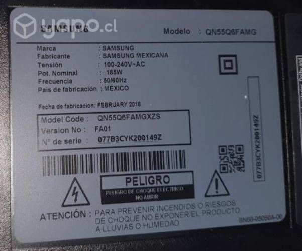 Smart tv Samsung pantalla quebrada Repuesto