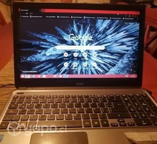 Notebook Acer Pantalla touch