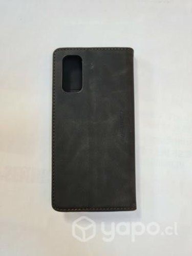 Funda magnetica cuero samsung s20