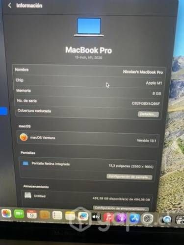 MacBook Pro M1 2020