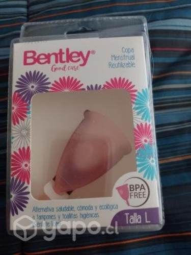 Copa menstrual reutilizable y vaso esterilizador N