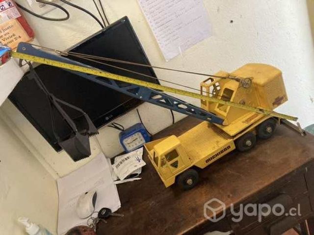 Juguete de metal michigan muy antiguo modelo t24