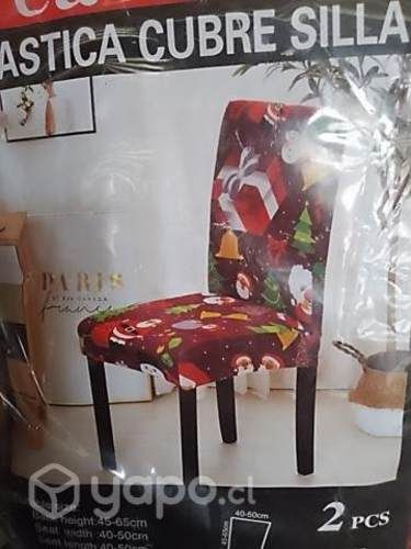 Fundas de sillas navideñas