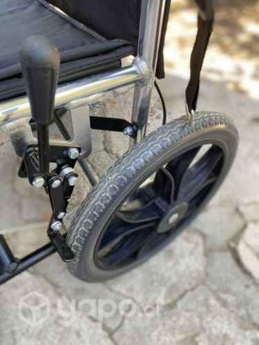 Silla de ruedas aluminio
