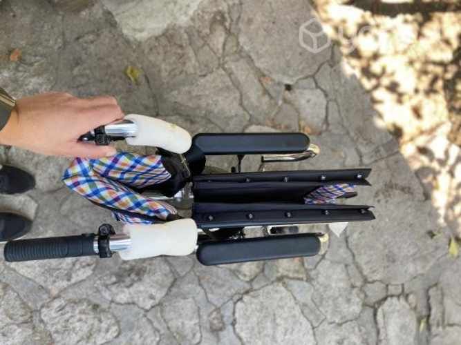 Silla de ruedas aluminio