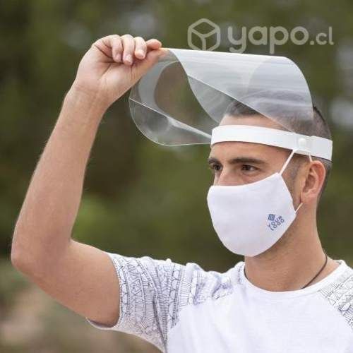 Protector Escudo Facial Abatible Transparente