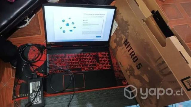 Acer Nitro 5 . Pantalla 144hz