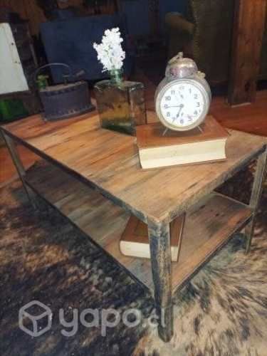 Mesa de centro rústica