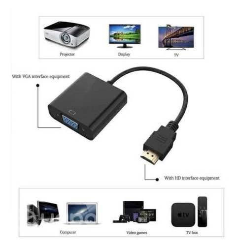 Adaptador / conversor de HDMI a VGA
