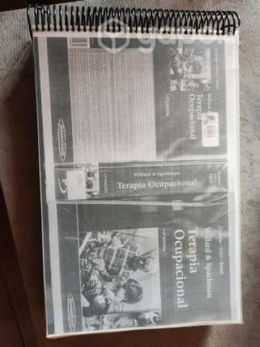 Libro terapia ocupacional Willard y Spackman