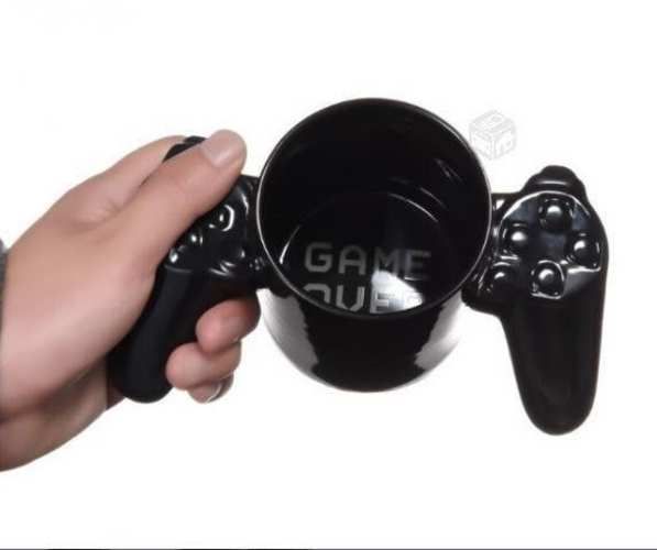 Taza Tazón Mug Joystick Game Over de Ceramica