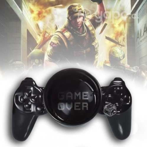 Taza Tazón Mug Joystick Game Over de Ceramica