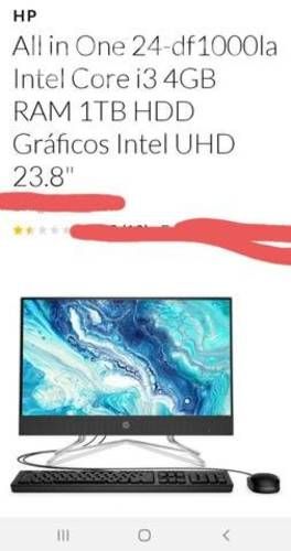 Computadora de escritorio nueva