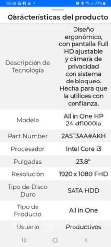 Computadora de escritorio nueva