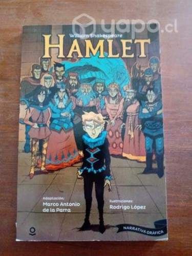 Libro Hamlet, narrativa gráfica