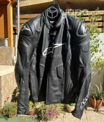 Chaqueta de cuero Alpinestars talla L a XL moto