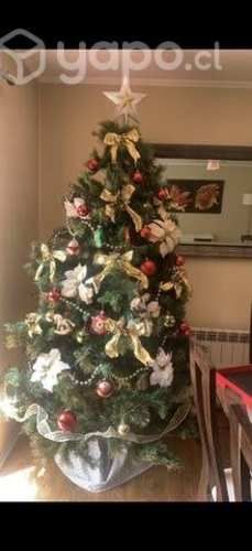 Árbol bicolor destellos dorados > 2,10 Mtrs