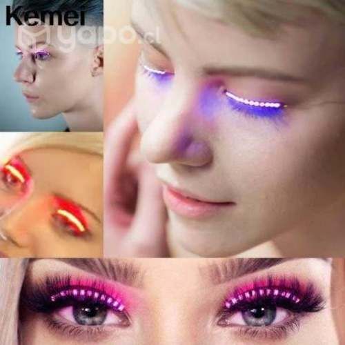 Pestañas Luminosas Led Rítmicas Para Fiestas