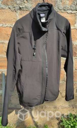 Chaqueta Softshell impermeable negra talla M