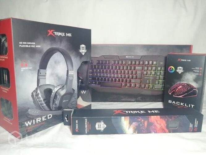Kit Gamer 4 en 1 “Xtrike Me”