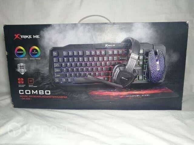 Kit Gamer 4 en 1 “Xtrike Me”