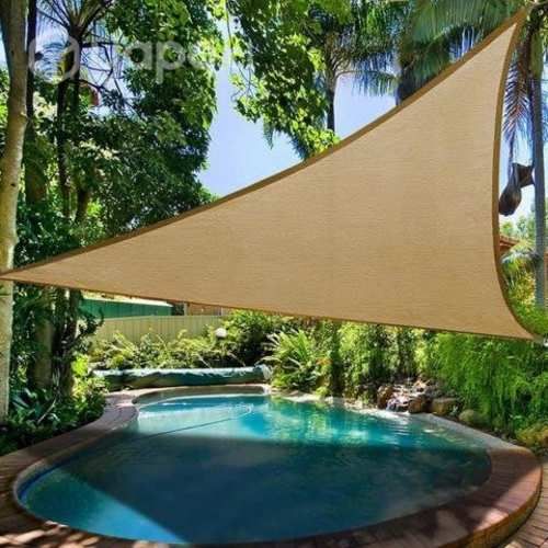 TOLDO VELA TRIANGULAR 5 x 5 x 5 M