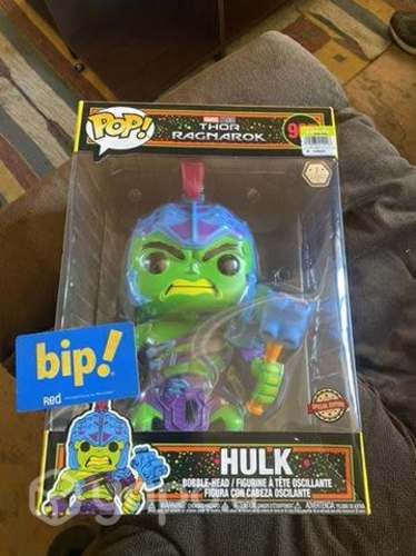 Funko pop Hulk gladiador 10 blacklight