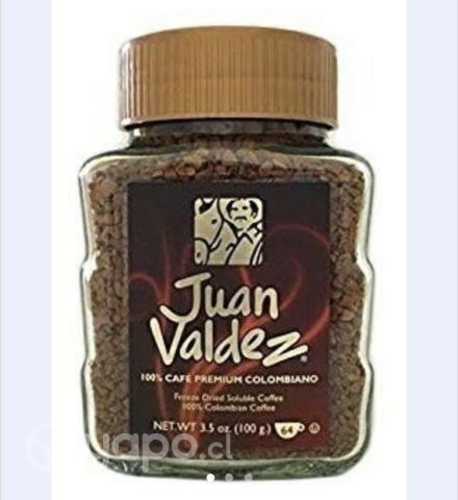 Café Juan Valdez 100 grs (64 servicios)
