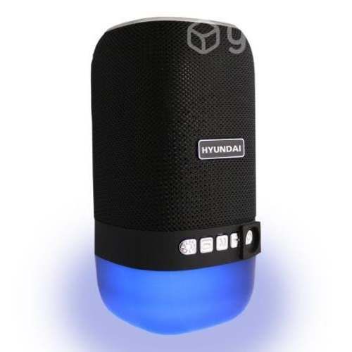 Mini parlante bluetooth portatil con luz rgb radio