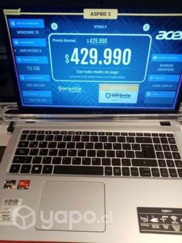 Notebook acer aspire 5