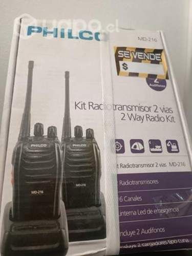 Radio de comunicacion philco
