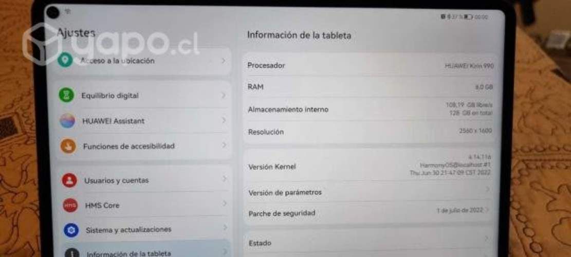 Huawei matepadpro 10.8''