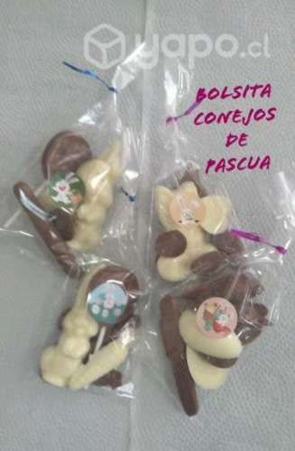 Chocolates artesanales diseños de Pascua