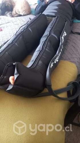 Presoterapia, botas de compresion y sauna portatil
