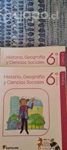 Libros de Historia 6° básico