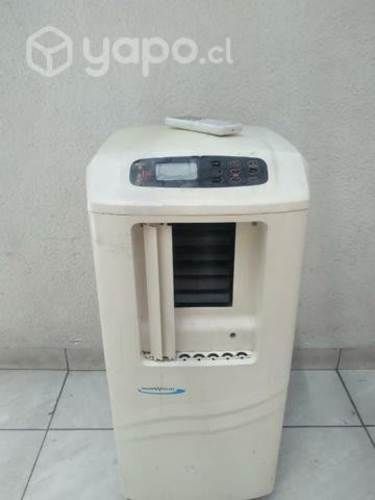 Aire acondicionado portátil impecable con control