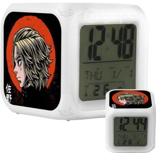 Reloj Despertador Manjiro Pandilla Tokio Revengers