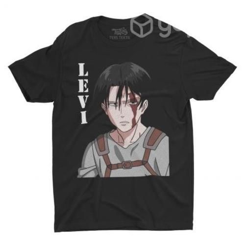 Polera Levi Ackerman Shingeki no Kyojin Anime