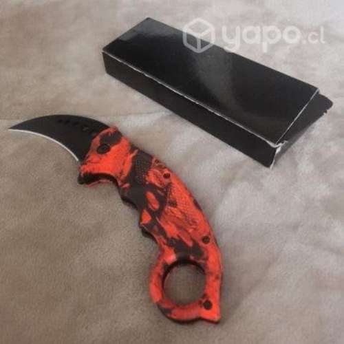 Karambit De Bolsillo Rojo