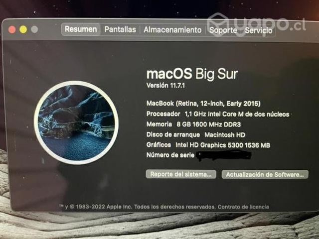 MacBook 12 Retina Early 2015