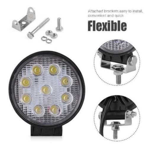 Foco Neblinero Led Multi Voltaje 27 Watts Auto