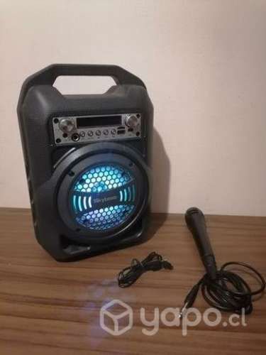 Parlante Skybeat + Microfono
