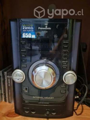 Mini componente Panasonic SA-AKX52