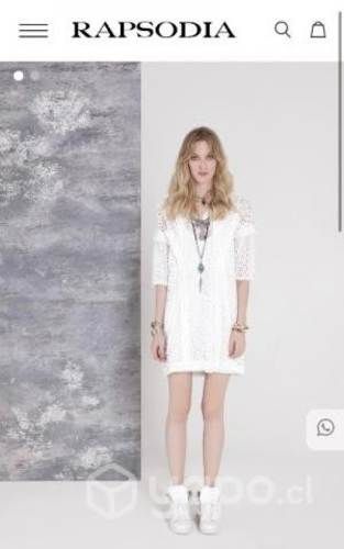Vestido Rapsodia Blanco