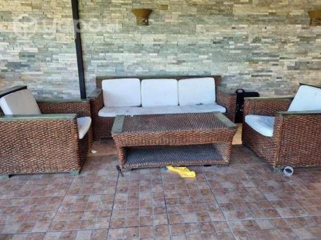 Juego de Terreza Rattan Natural