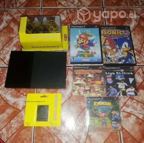 Playstation 2 llegar y usar con juegos