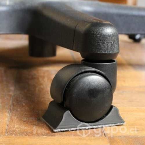 Pack Soporte Traba Rueda Para Silla Gamer, oficina
